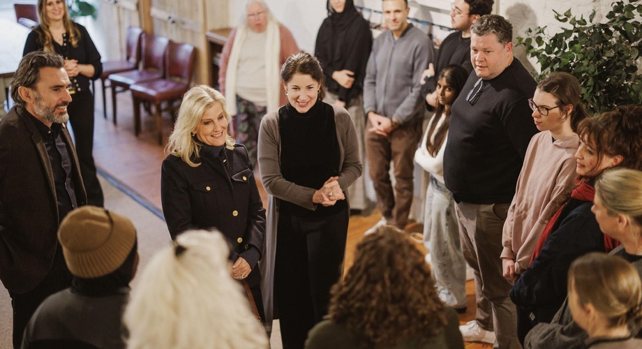ROYAL VISIT TO THE LIGHTHOUSE WOKING AS IT MOVES HOME