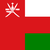 Oman flag square