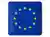 Euro flag square