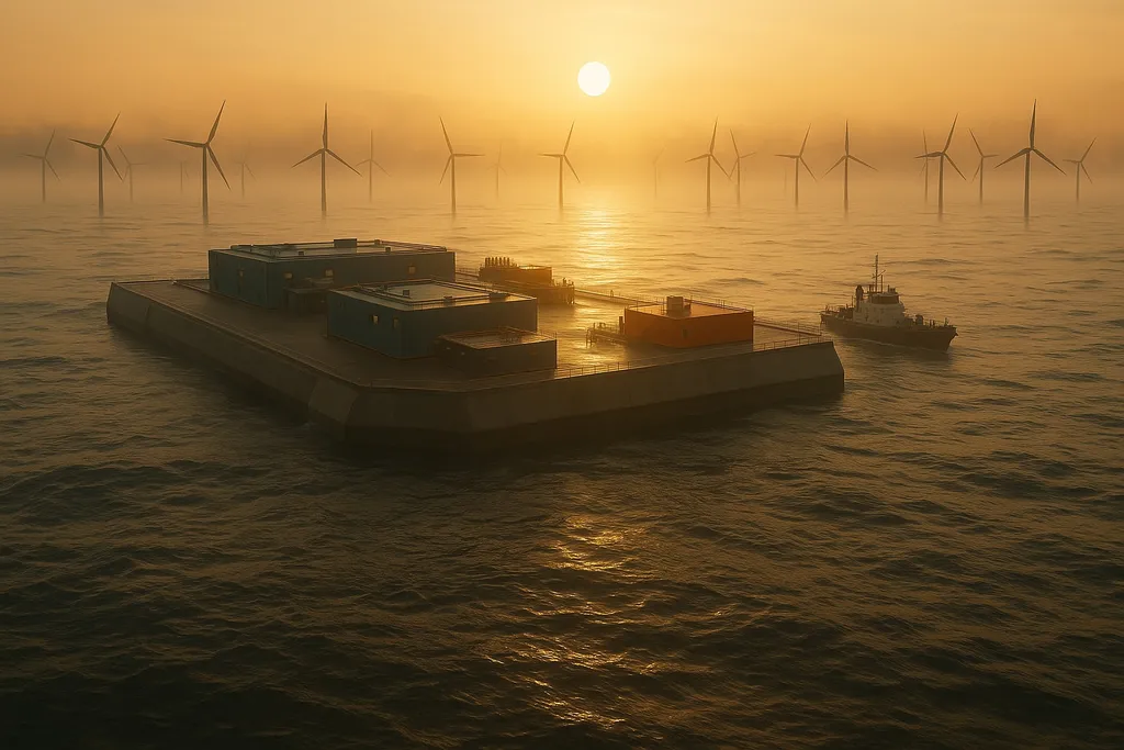 Artificial energy island