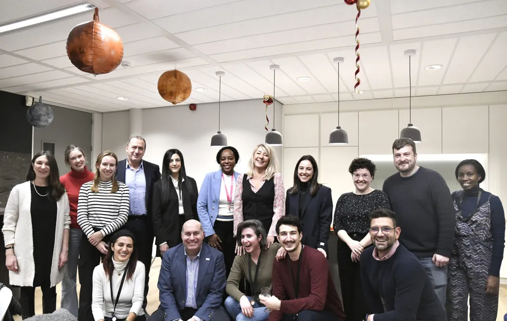 The ATG Europe educational team poses for a picture in the office