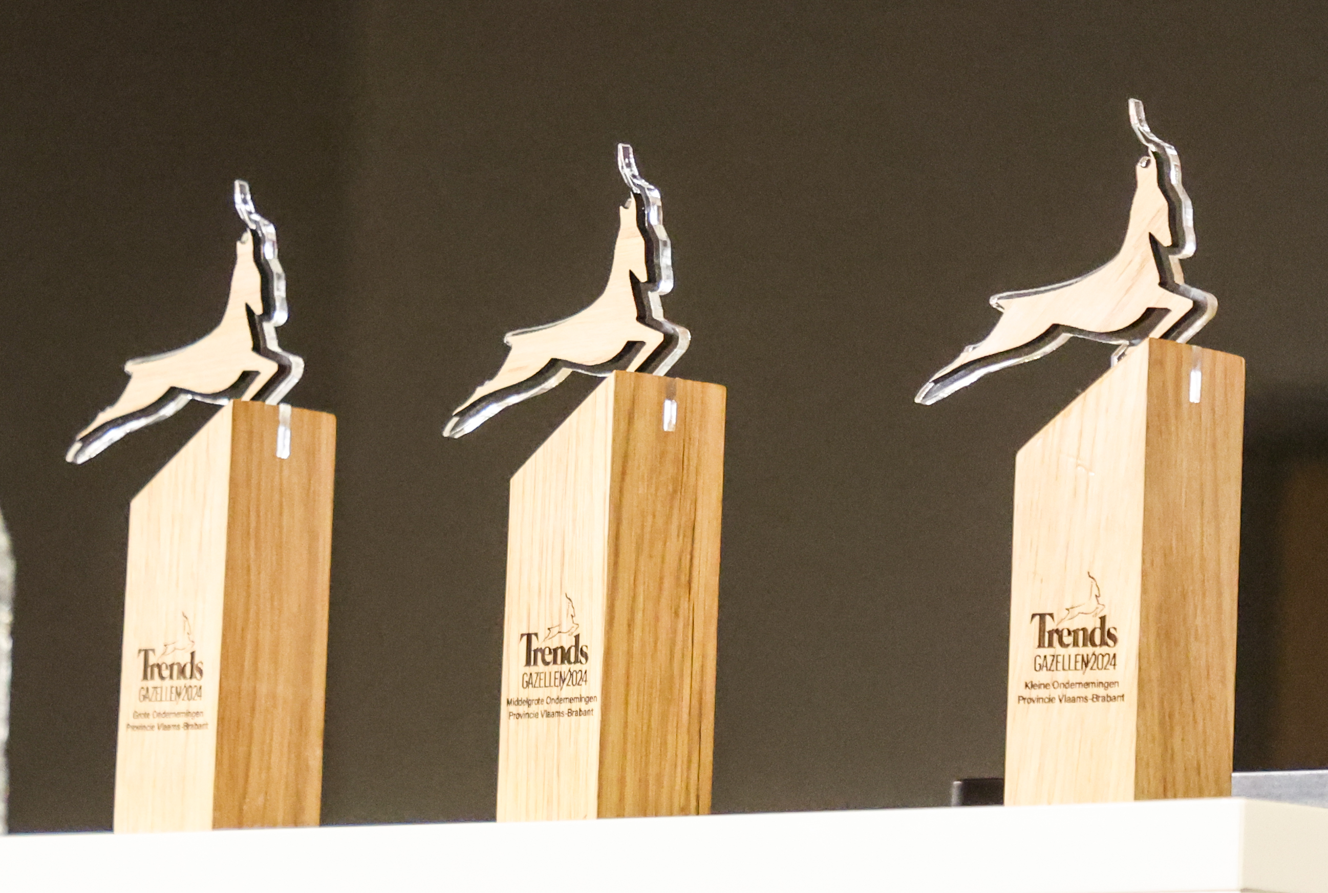 three awards of Trends Gazelle