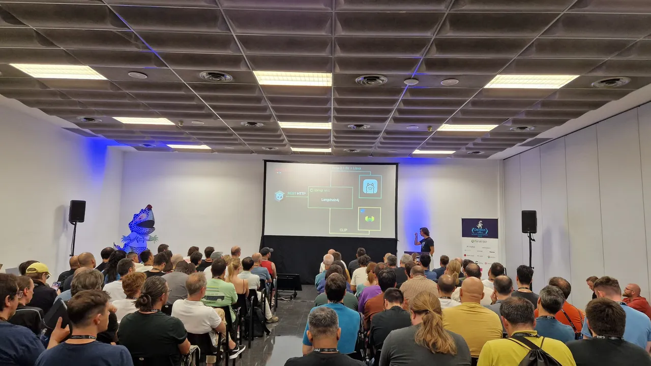 een conferentie zaal op DEVBCN