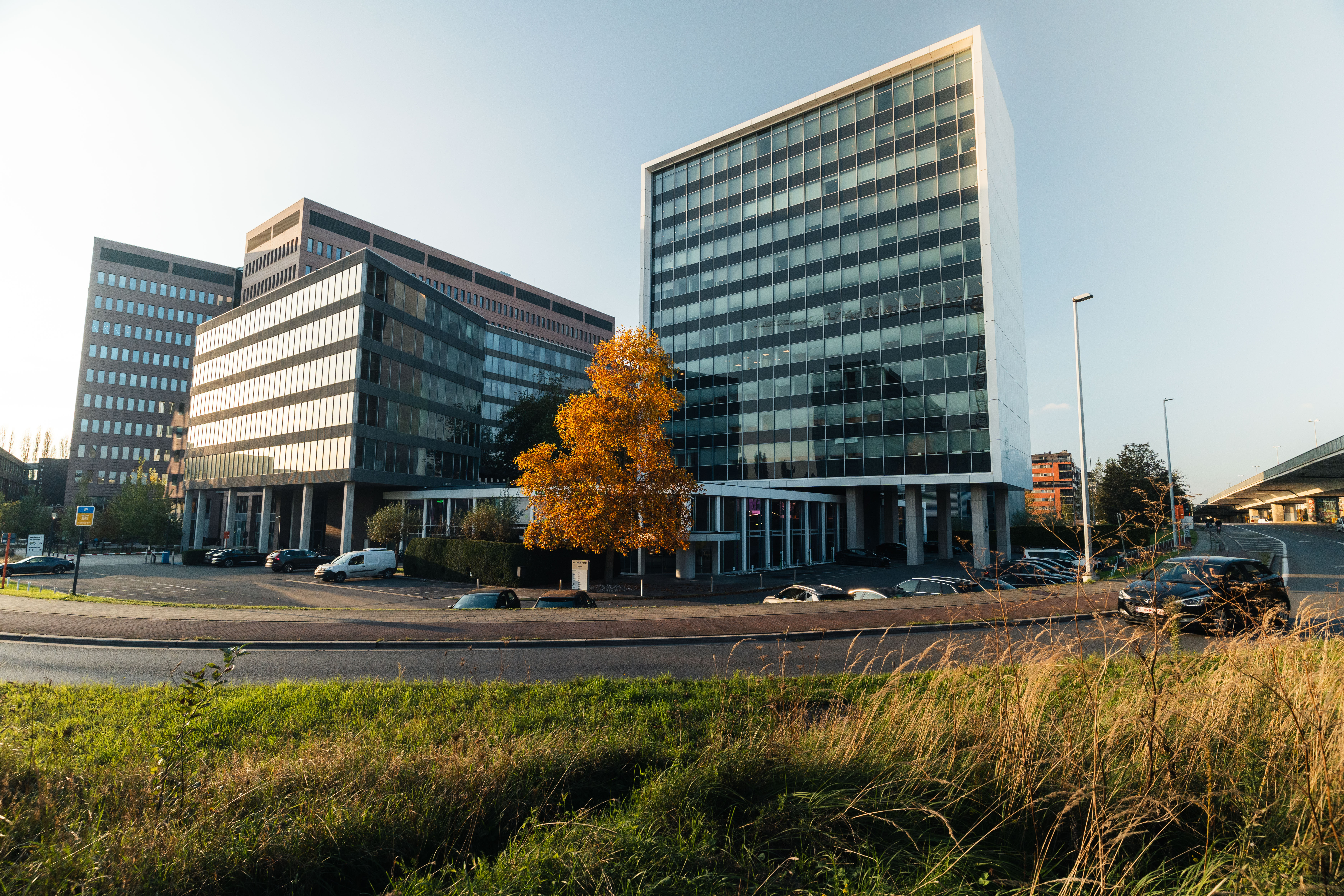 Ghent office building.
