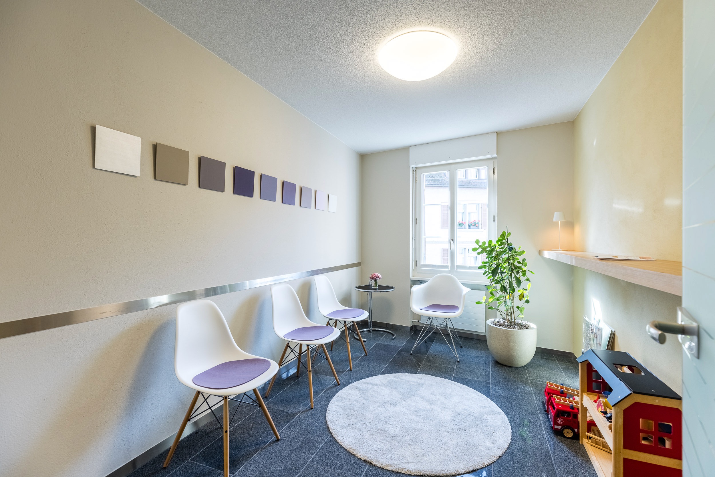 Wartezimmer Farbgebung Interior Design
