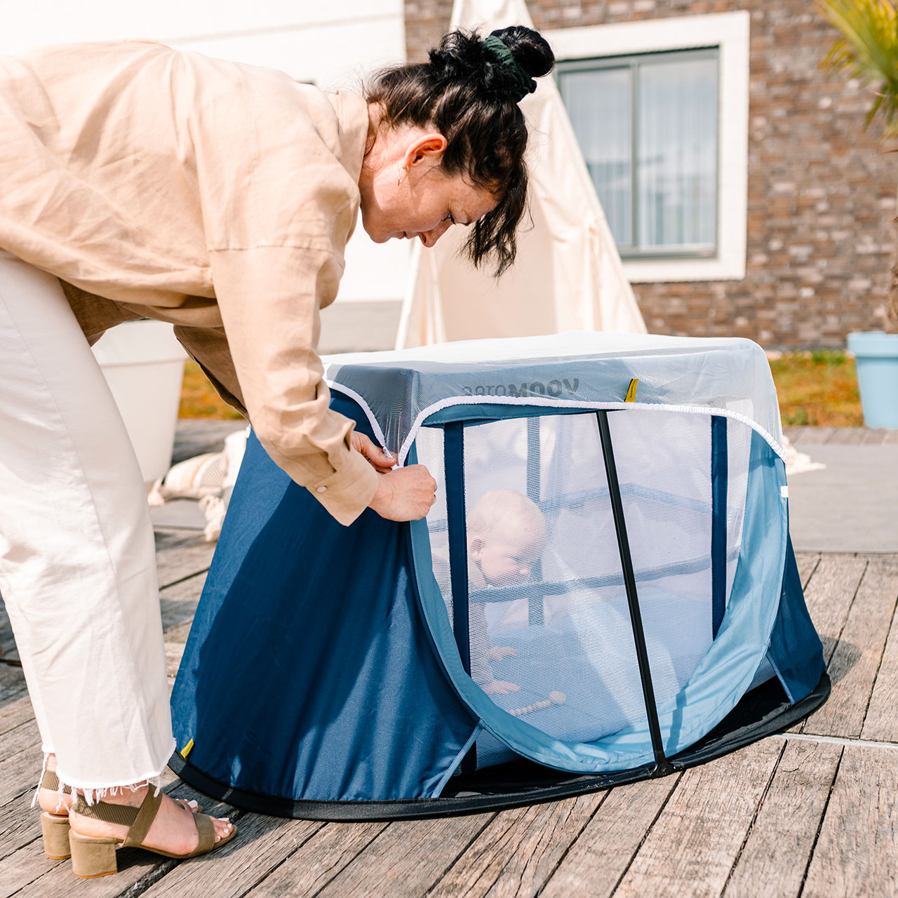 Instant Travel Cot: All-in-one BUNDLE