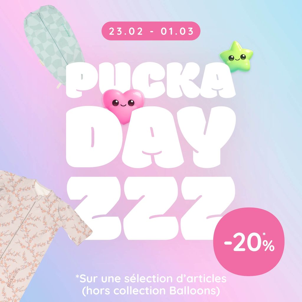 23.02 - 01.03: Puckadayzzz -20% *Sur une sélection d'articles (hors collection Balloons)