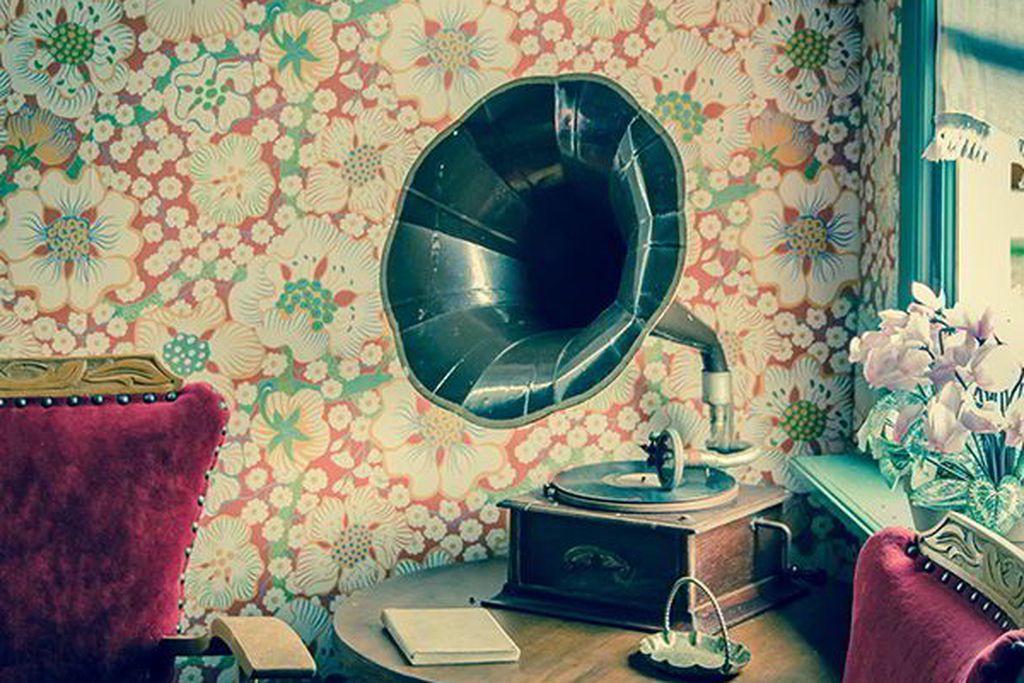 Ein Grammophon