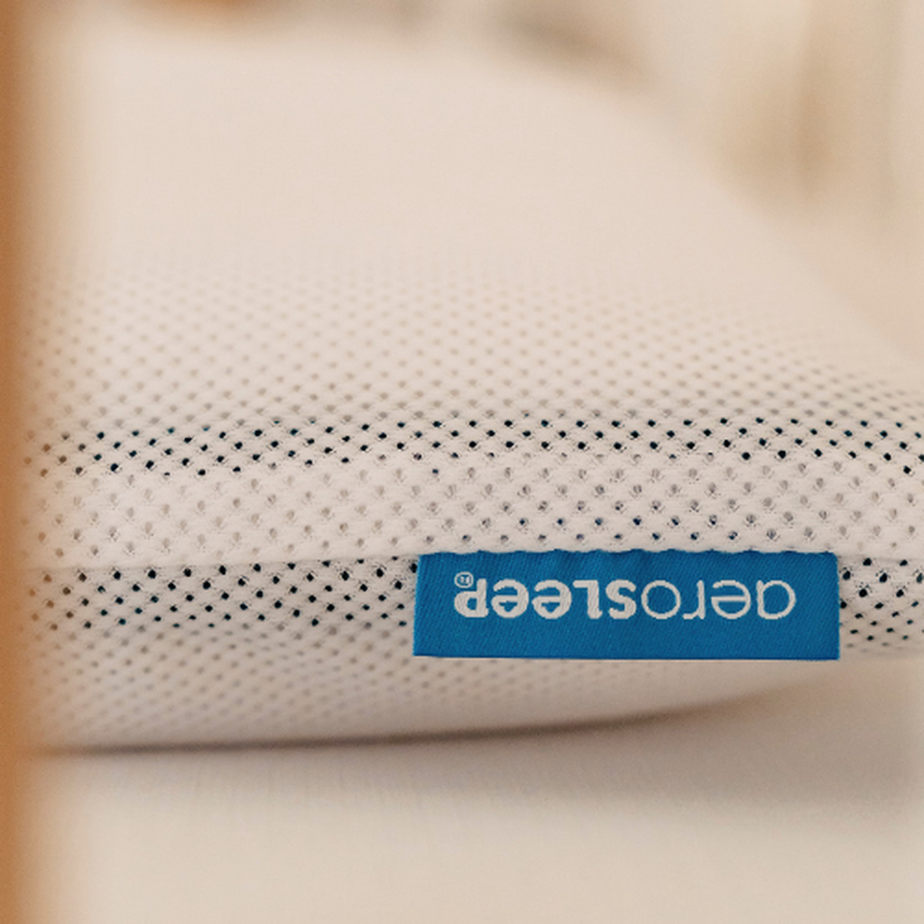 Closeup of the Aerosleep pillowcase