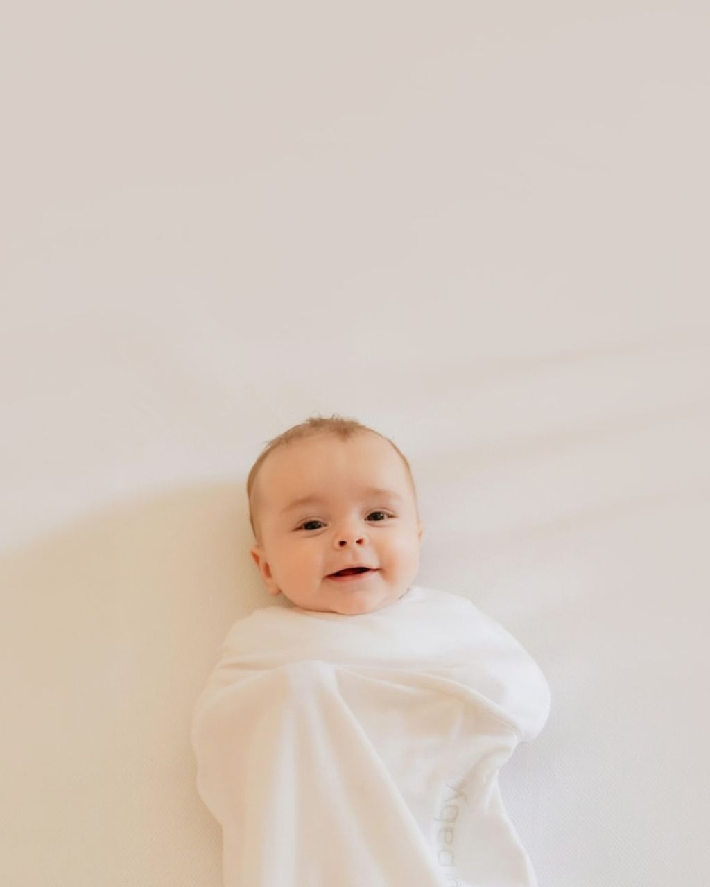 Baby in a light summer sleeping bag