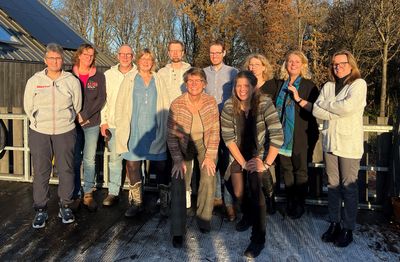 Een foto van alle leden van de ondernemingsraad van Cordaan