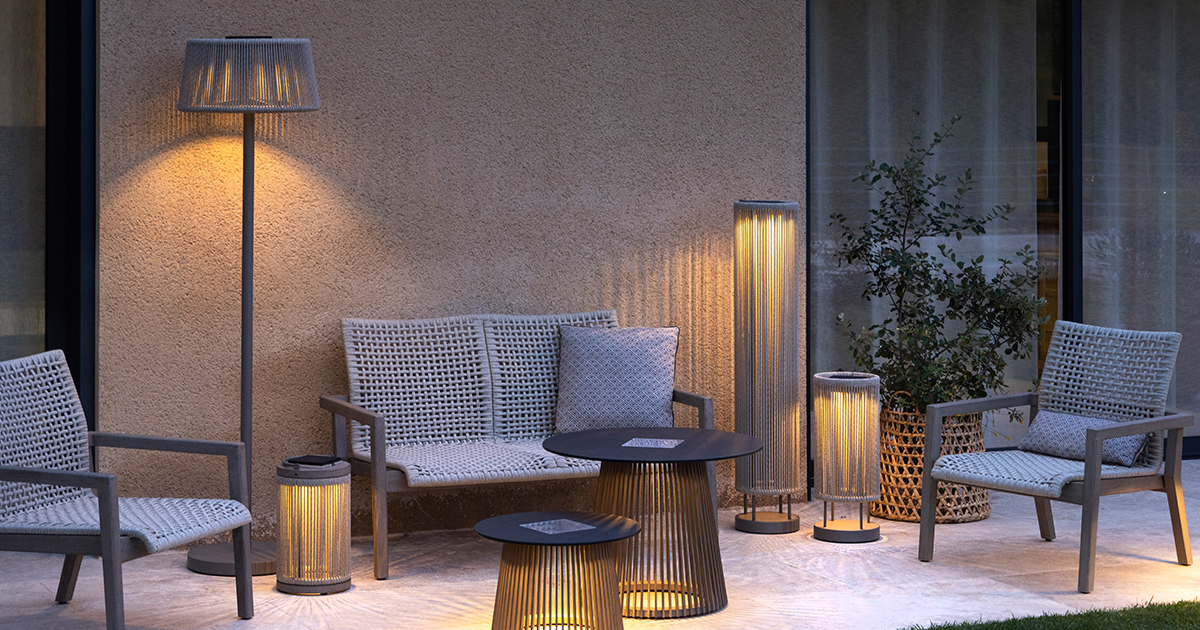 Ideje za rasvjetu terase: dizajn sa svjetlom