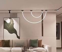 Lindby Lumaro : système de lampes sur rail