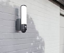 Buitenlampen met camera