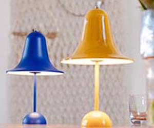 Lampes aux couleurs tendance