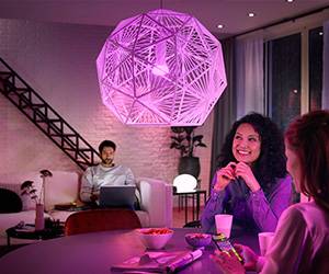 White color amiance von Philips Hue