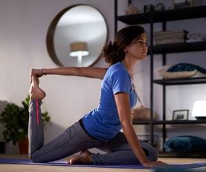 Yogaraum einrichten