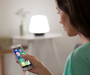 Lysstyring via app og mobiltelefon