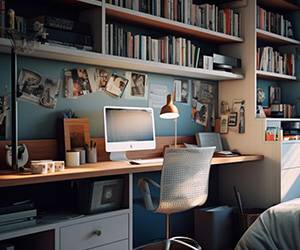 Éclairage de la chambre d'adolescent