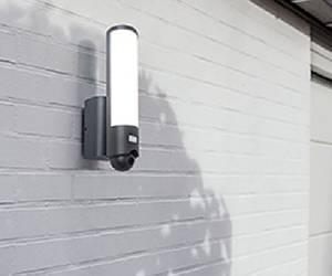 Outdoor lights with camera