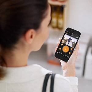 Aplique para exterior LED con sensor inteligente CAM light