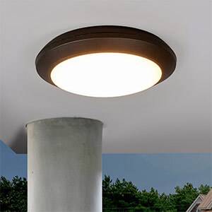 Plafonieră cu senzor Umberta negru 11W 3,000K