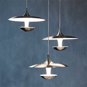 Suspension LED Toronja de forme futuriste