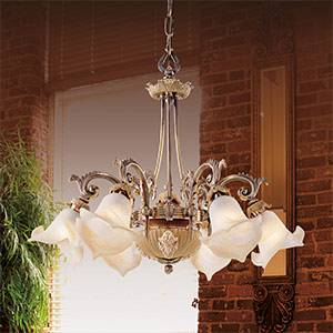 Pendellampa Victoria 6-flammig