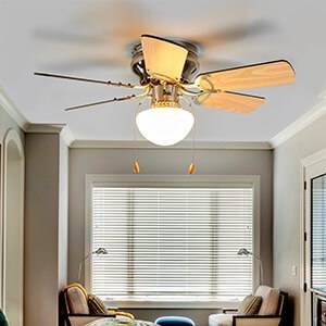 Plafondventilator Flavio met licht