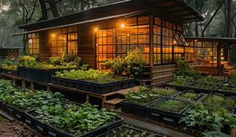 Gartenhausbeleuchtung