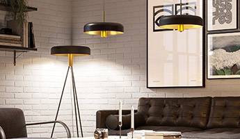 Industriālā stila lampas