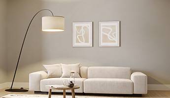 Gezellig licht voor de woonkamer