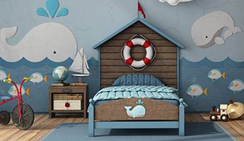 Vedenalainen lastenhuone