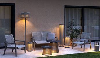 Belysning på uteplassen