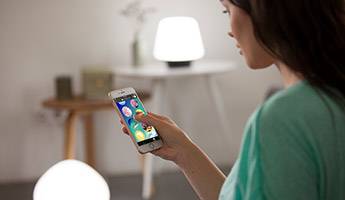 Lichtregeling met mobiele telefoon en app