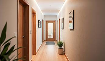 Stylowe oświetlenie do przedpokoju