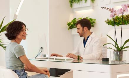 Lighting of the treatment rooms