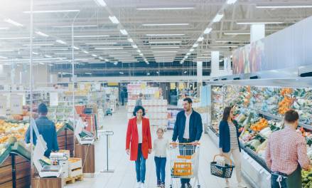 Basic lighting for the supermarket