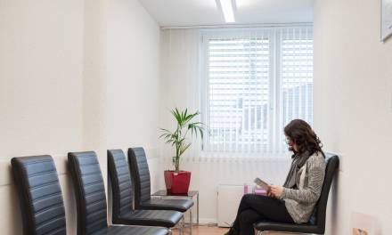 Waiting room lighting
