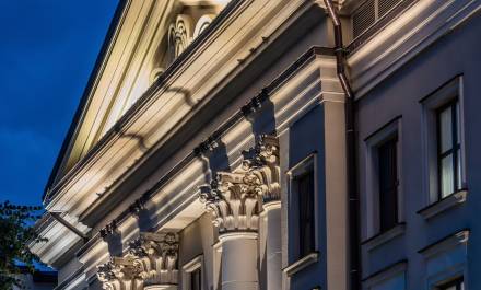 Utendørsbelysning for museer