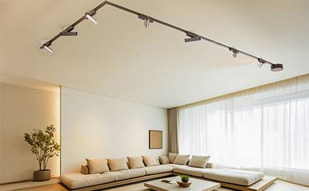 Lumaro skinnesystem i stuen