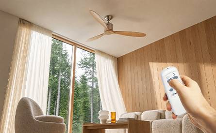 Fans with remote control