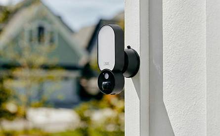 Външно осветление с камера