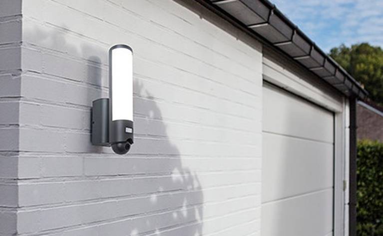 Outdoor Lights with Motion Detector & Camera