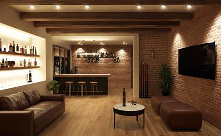 Keller als Partyraum