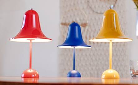 Lampes colorées