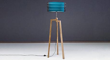 KARE Wire Tripod - trójnożna lampa stojąca