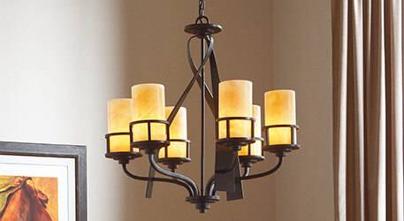 6-lamps kroonluchter Kyle