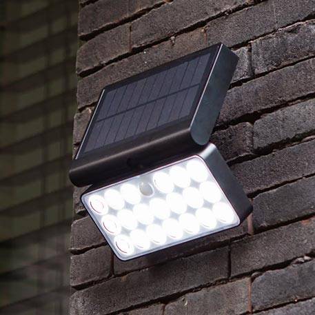 Aplique de exterior solar LED Eco-Light Tuda