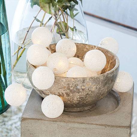 Ghirlande luminoase LED alimentate cu baterii Bolette Mini